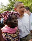 <B>A casa Obama in Kenya<br>La nonna "Porter la pace"</B>